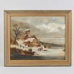 1677 3069 OIL PAINTING